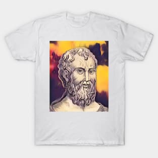 Zeno of Citium Portrait | Zeno of Citium Artwork 3 T-Shirt